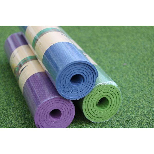 Thảm tập YOGA Cao Cấp TPE 1 lớp - 8mm co giãn tốt, độ bám cao