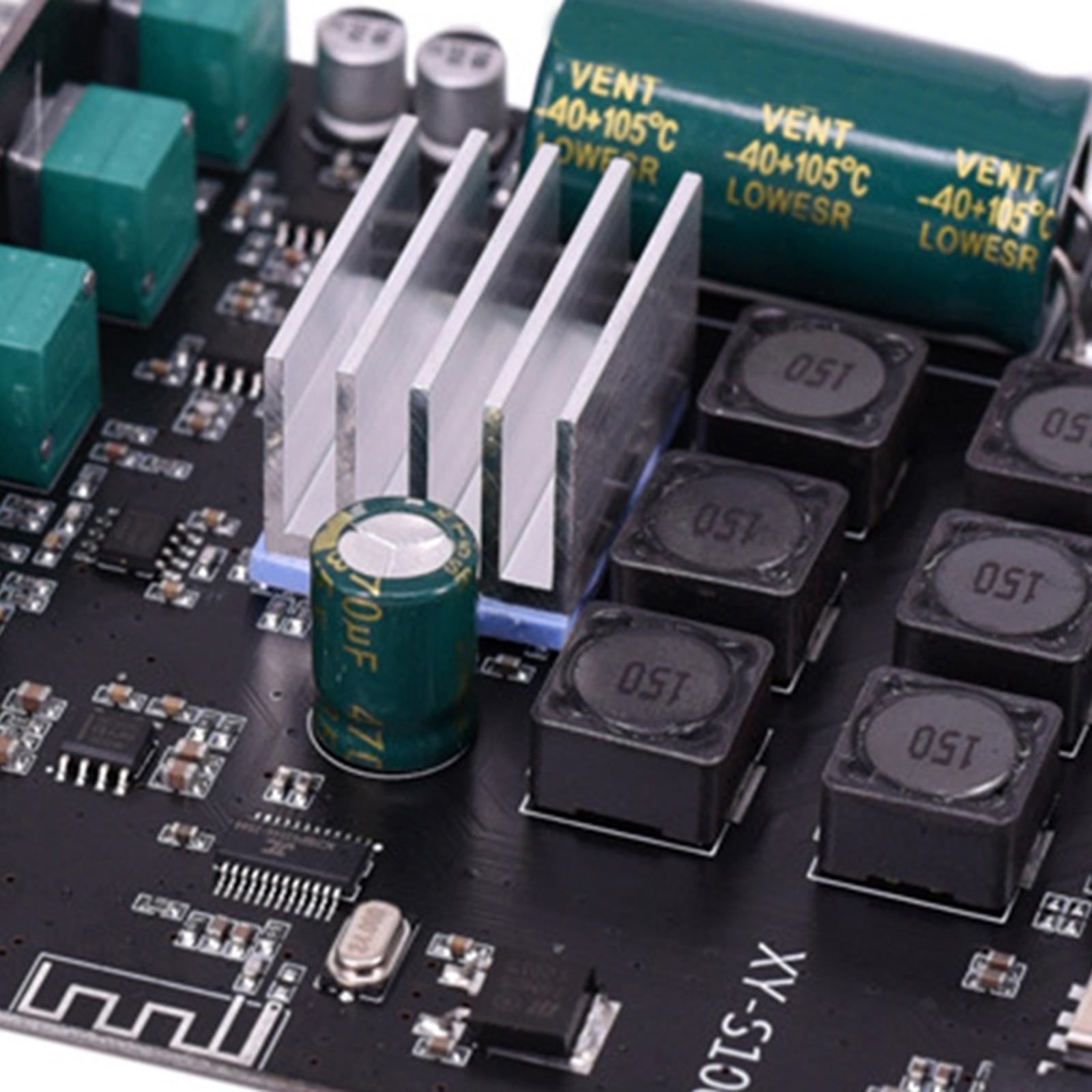 Bluetooth Amplifier Board 2.1 Audio Power Amplifier Module Bass and Treble Control