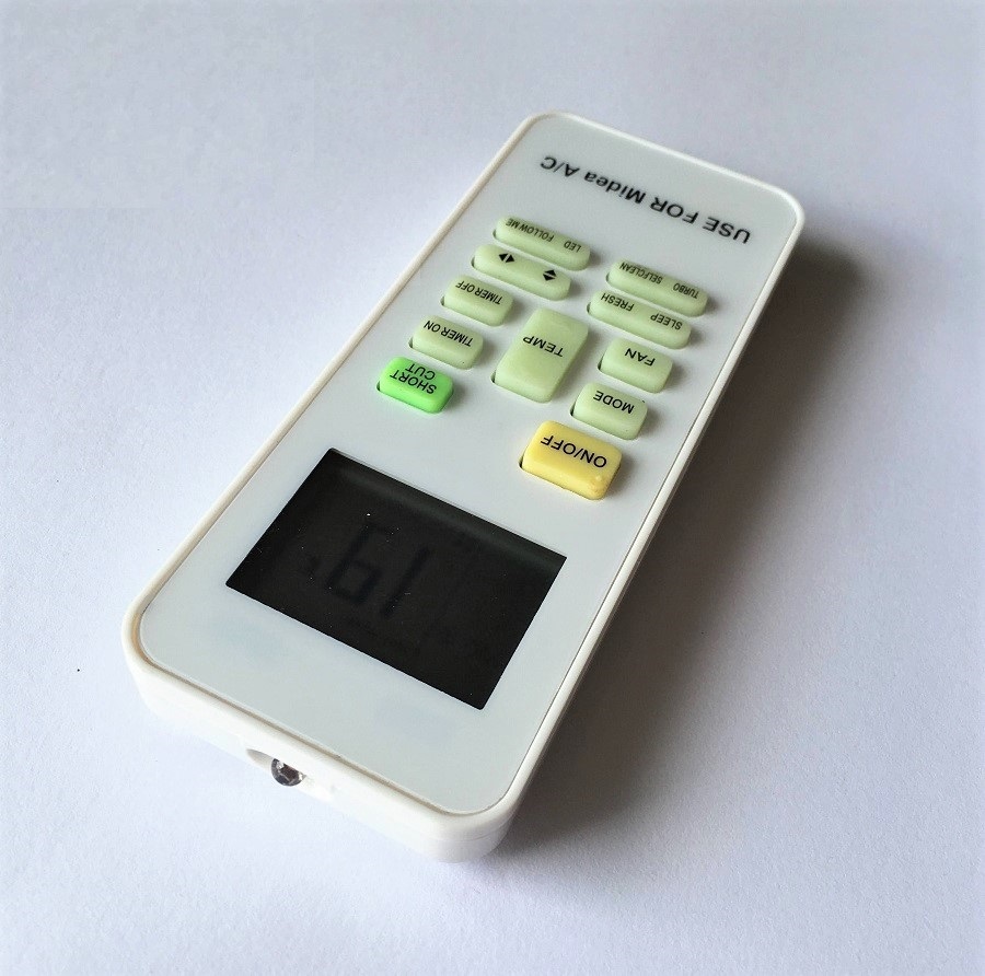 Remote Điều Khiển Dùng Cho Máy Lạnh, Máy Điều Hòa MIDEA RG52A2/BGEF