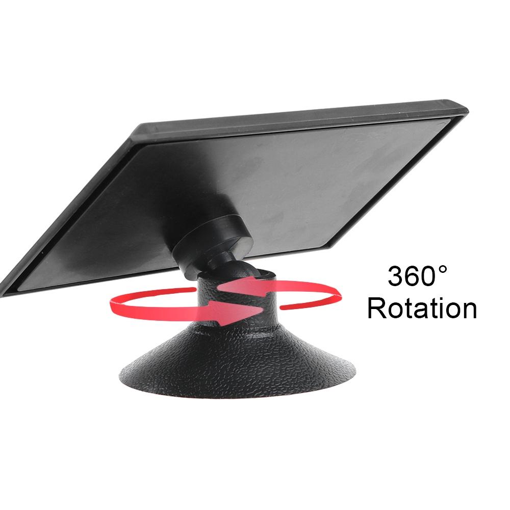 Gương chiếu hậu có giác hút xoay 360 độ gắn lưng ghế xe hơi