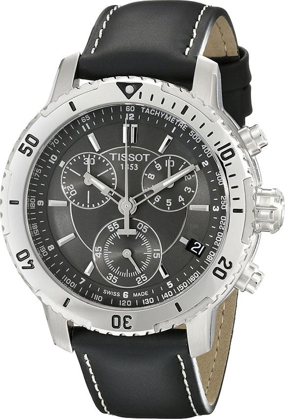 Đồng Hồ Nam Dây Da Tissot T067.417.16.051.00 (42mm) - Đen