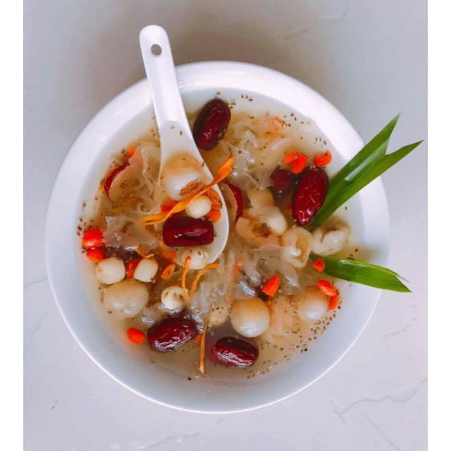 Chè dưỡng nhan tuyết yến bổ dưỡng thanh mát mỗi 1 set gồm 12 vị nấu được khoảng 12 chai 330ml