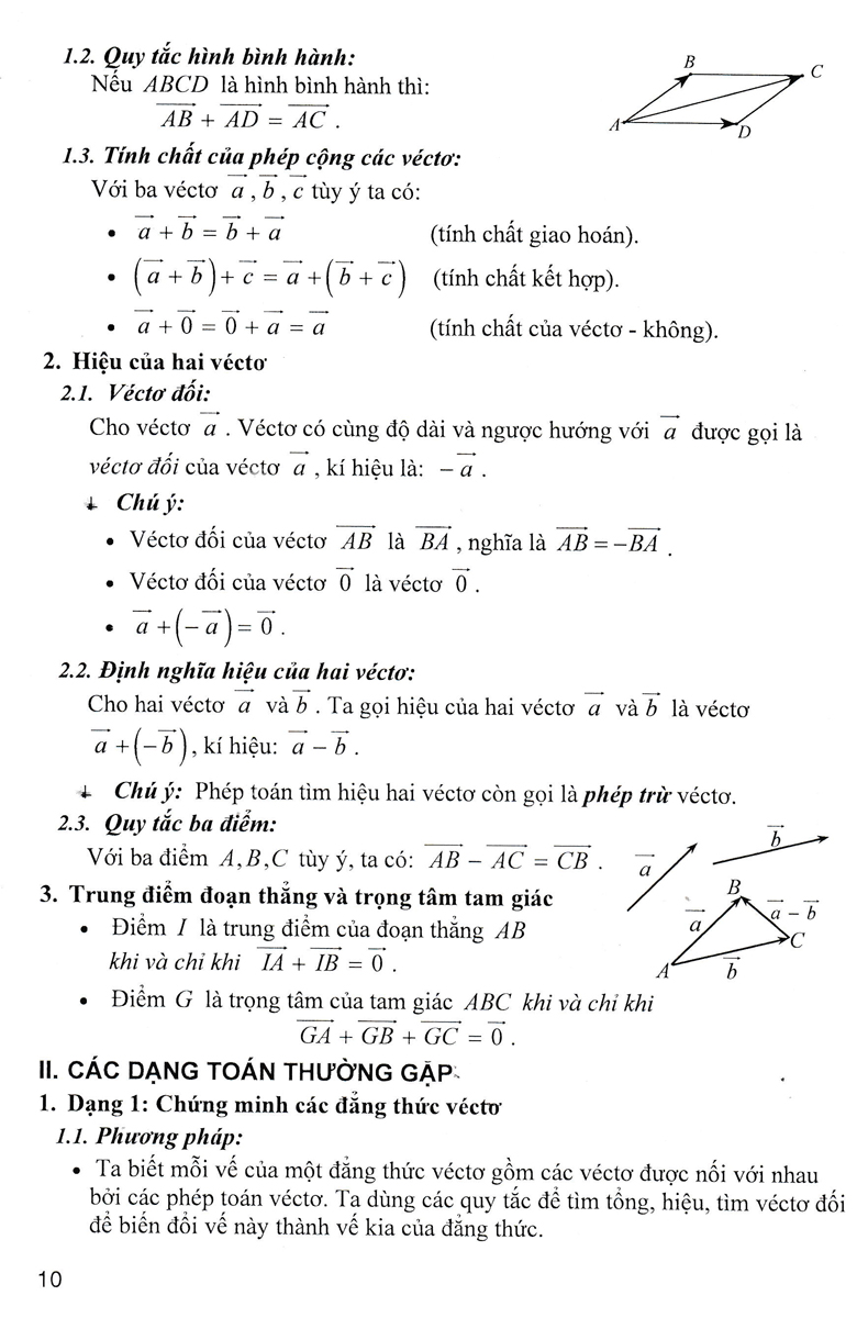 Phương Pháp Giải Toán Chuyên Đề Hình Học Lớp 10 (Biên Soạn Theo Chương Trình GDPT Mới) _HA