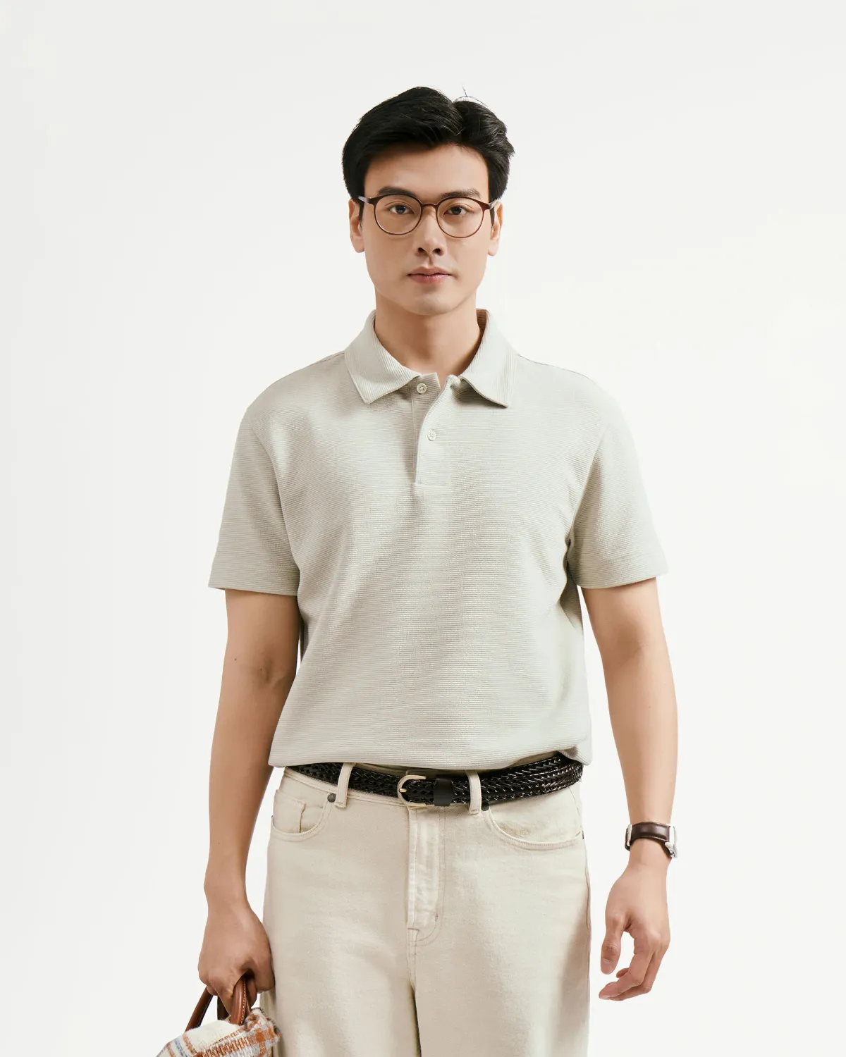 Áo polo tay ngắn nam Form Fitted - ROUTINE 10F25POL010