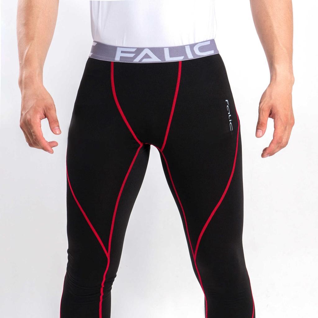 Quần giữ nhiệt nam combat pro TSLA FALIC quần legging nam form ôm co giãn tập thể thao gym đánh bóng rổ FAL2011