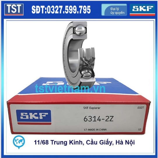 Vòng bi bạc đạn SKF 6314-2Z