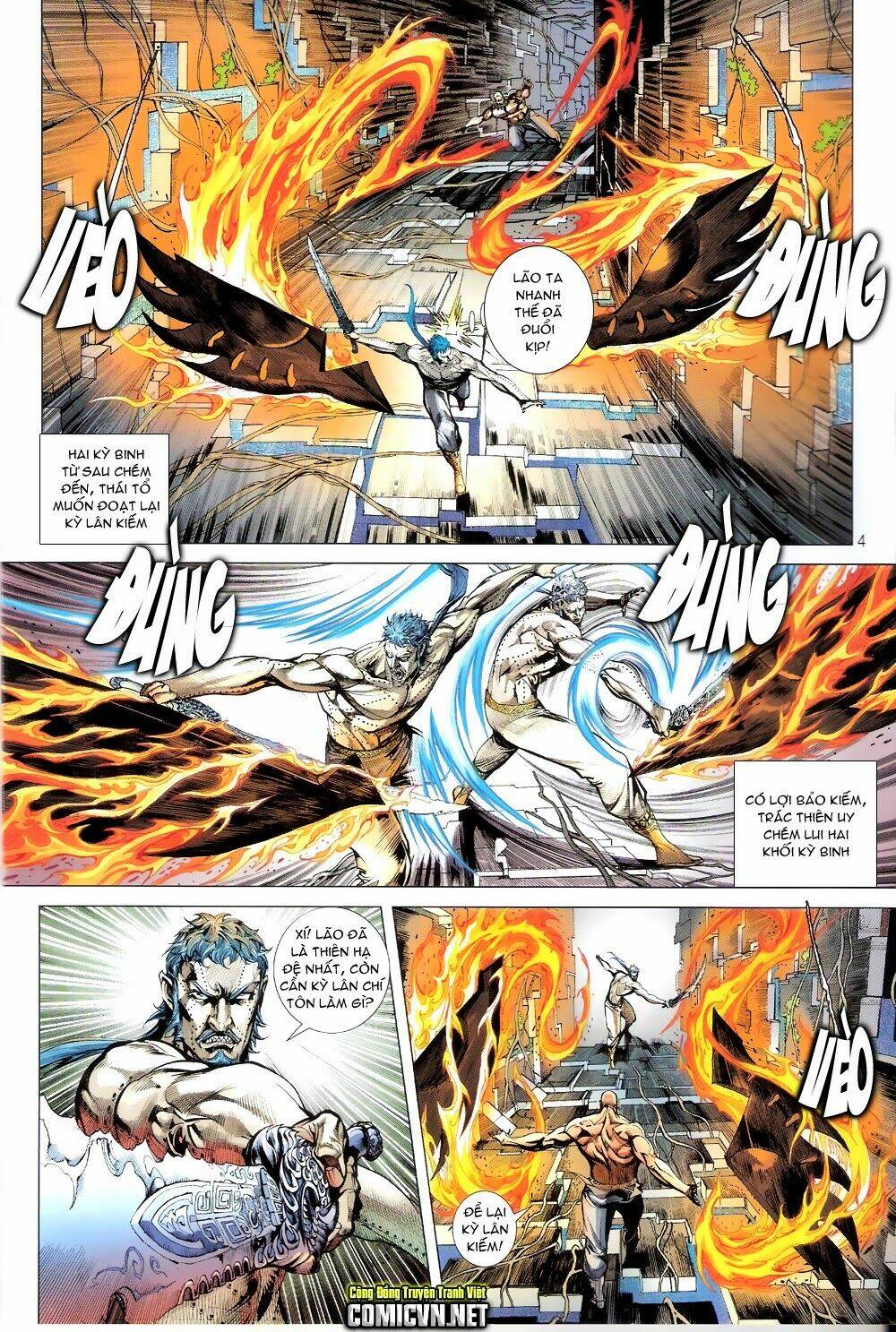 thiết tướng tung hoành (cựu tác) chapter 66 4