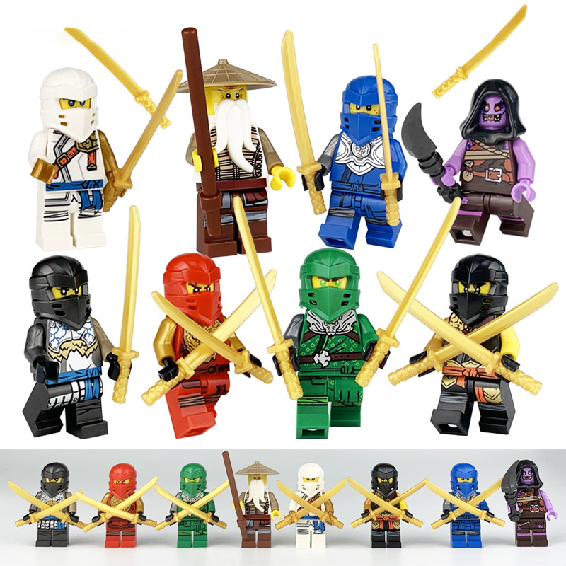 Đồ Chơi Lắp Ráp Cho Bé Combo 8 Nhân Vật Lego Ninjago - Ninja Phantom Rẻ Vô Địch - Smarthome toys