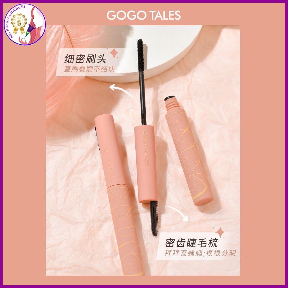 Mascara Gogo Tales chuốt mi 2 đầu làm dài dày cong mi