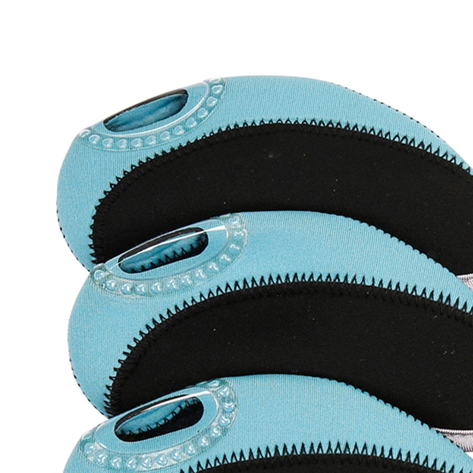 10 Pieces Golf Iron Headcovers Golf Club Head Cover Golf Accessories Guard