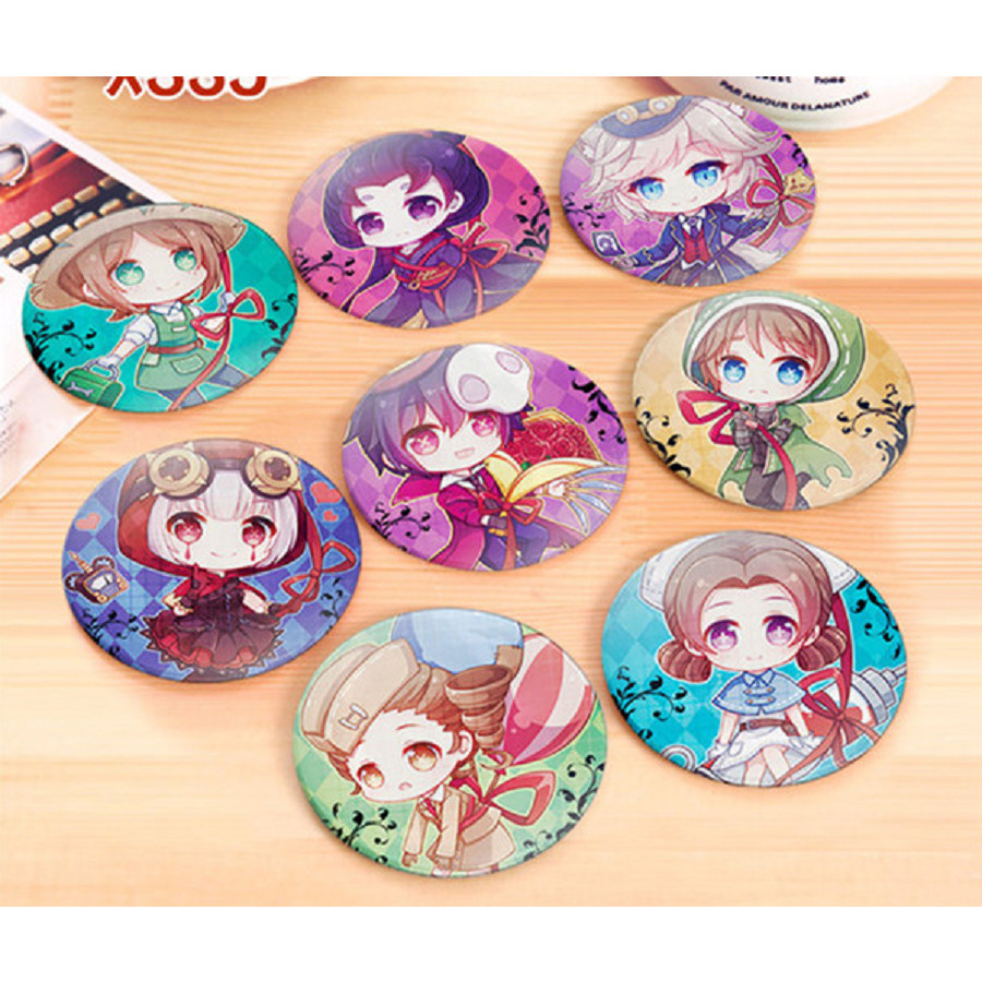 Huy hiệu hình nhân vật Identity V Game Anime Pins (8pcs/Set)