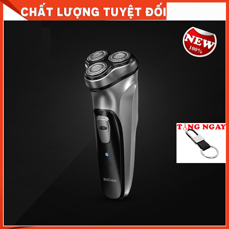 Máy cạo râu 3 lưỡi di chuyển 360 độ cao cấp