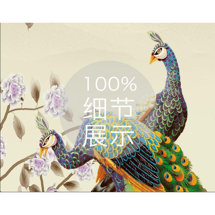 Tranh dán tường Tranh phong cảnh thủy mặc, Tranh dán tường 3d hiện đại , MS870146