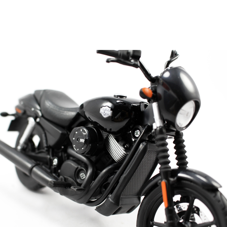 Mô Hình Xe Harley Davidson 2015 Street 750 Black 1:12 Maisto