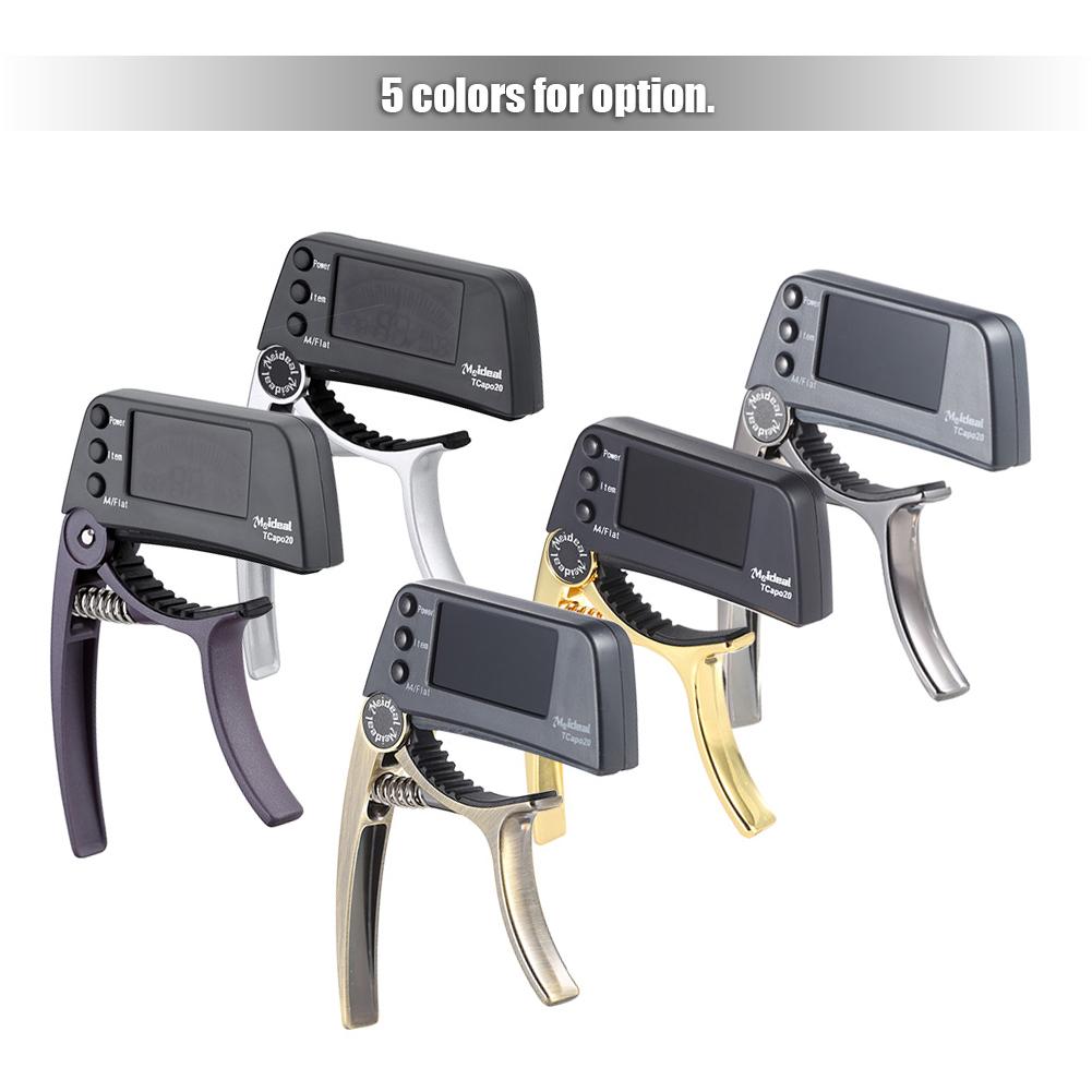 Acoustic Guitar Capo Quick Change Key Guitar Capo Tuner for Electric Guitar Parts Bass Ukulele