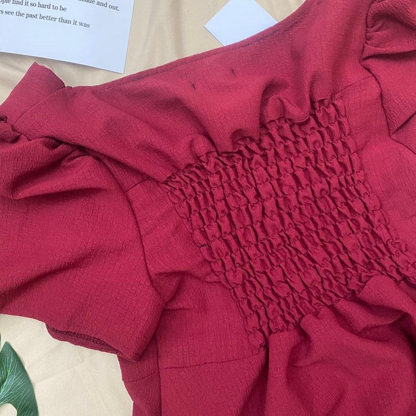 Áo Bigsize xốp tay phồng A02