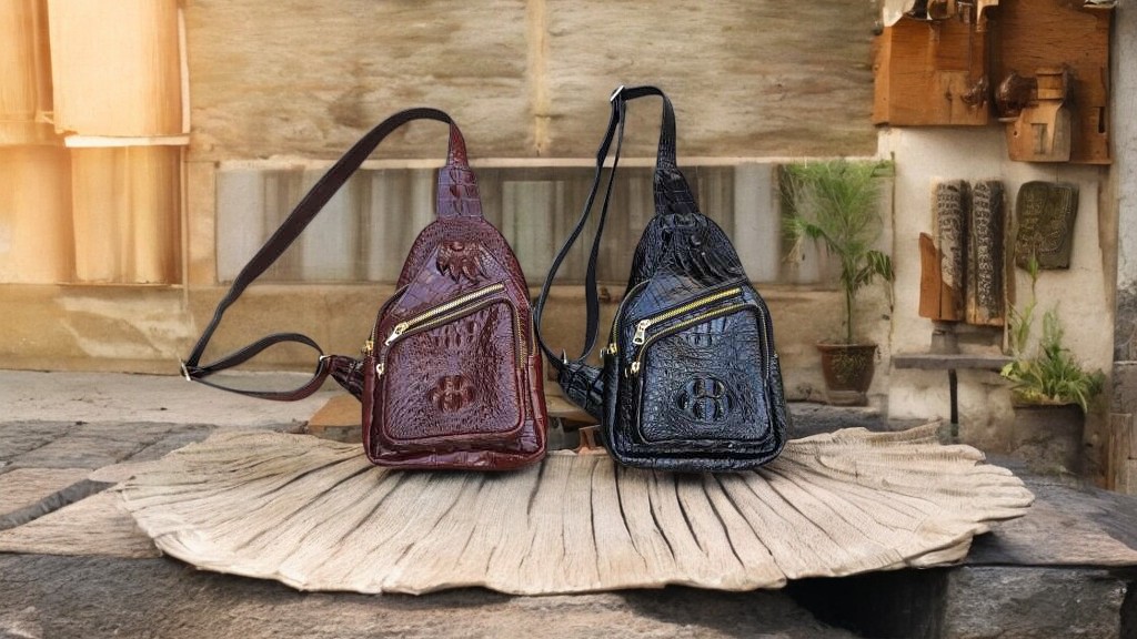 Túi đeo chéo Nam cá tính. Da cá sấu có Móng đẹp nổi bật!