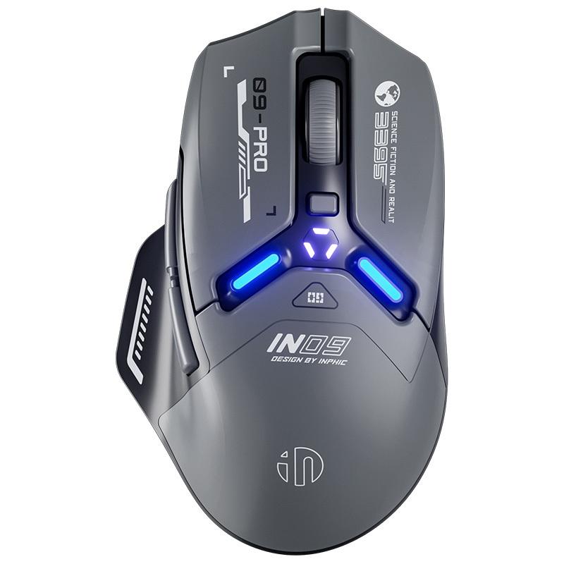 Chuột chơi game bluetooth không dâyTEKKIN IN9 pro  Bluetooth5.0 Tri-mode PAW3395  - hàng chính hãng