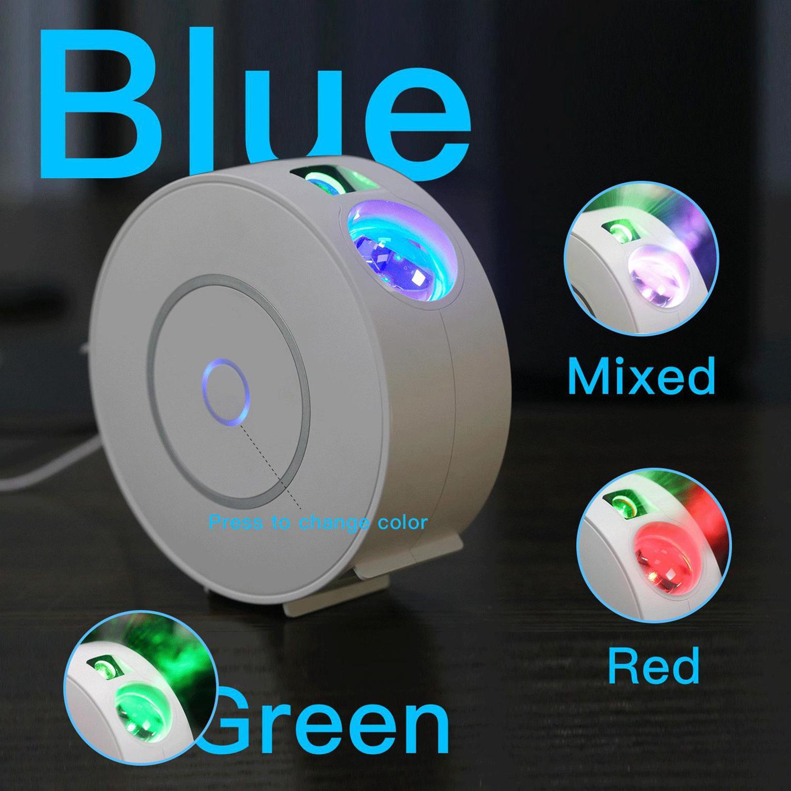LED Galaxy Starry Night Light Projector Ocean Star Sky Party Remote Lamp