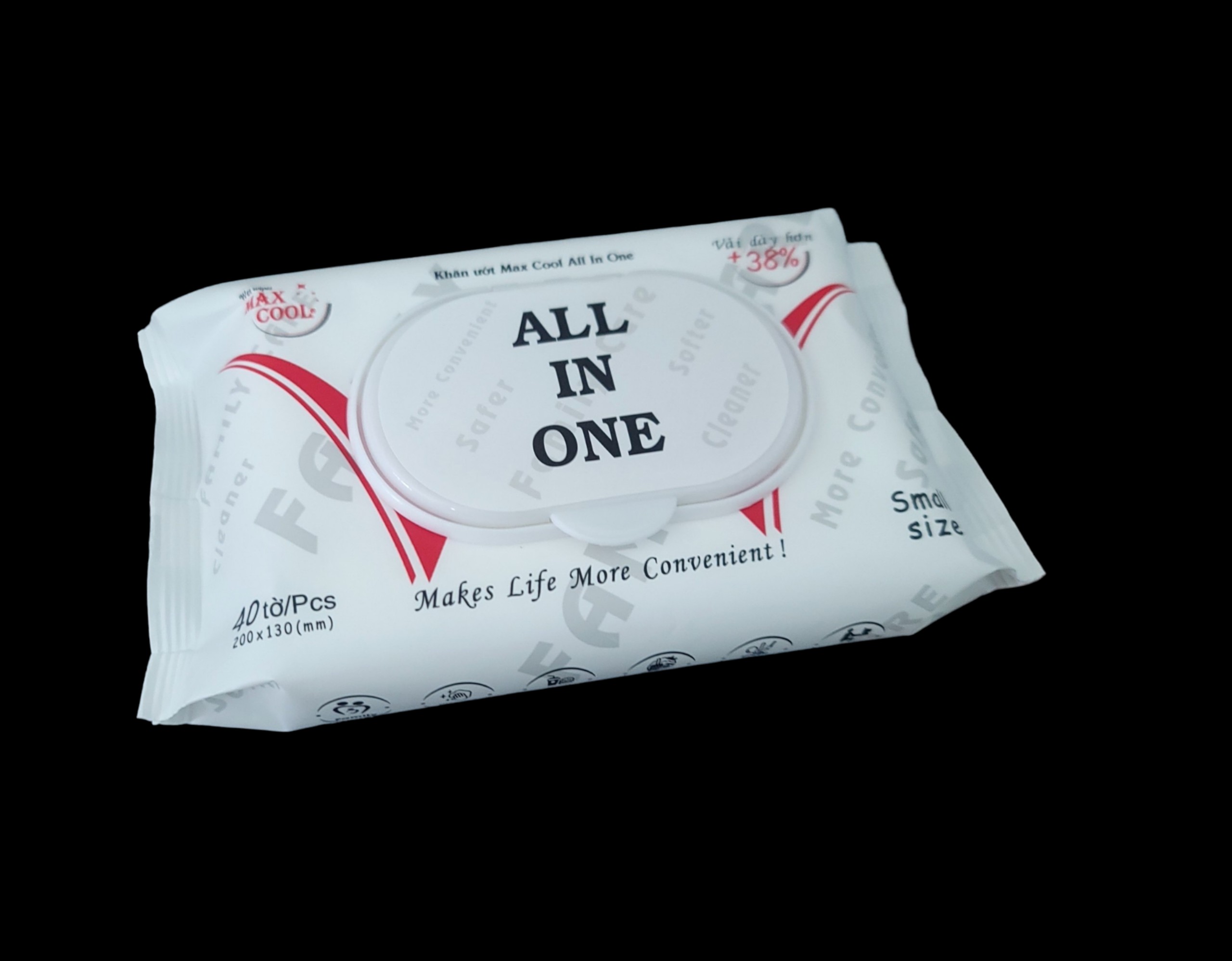 Khăn Ướt All In One 40 Tờ