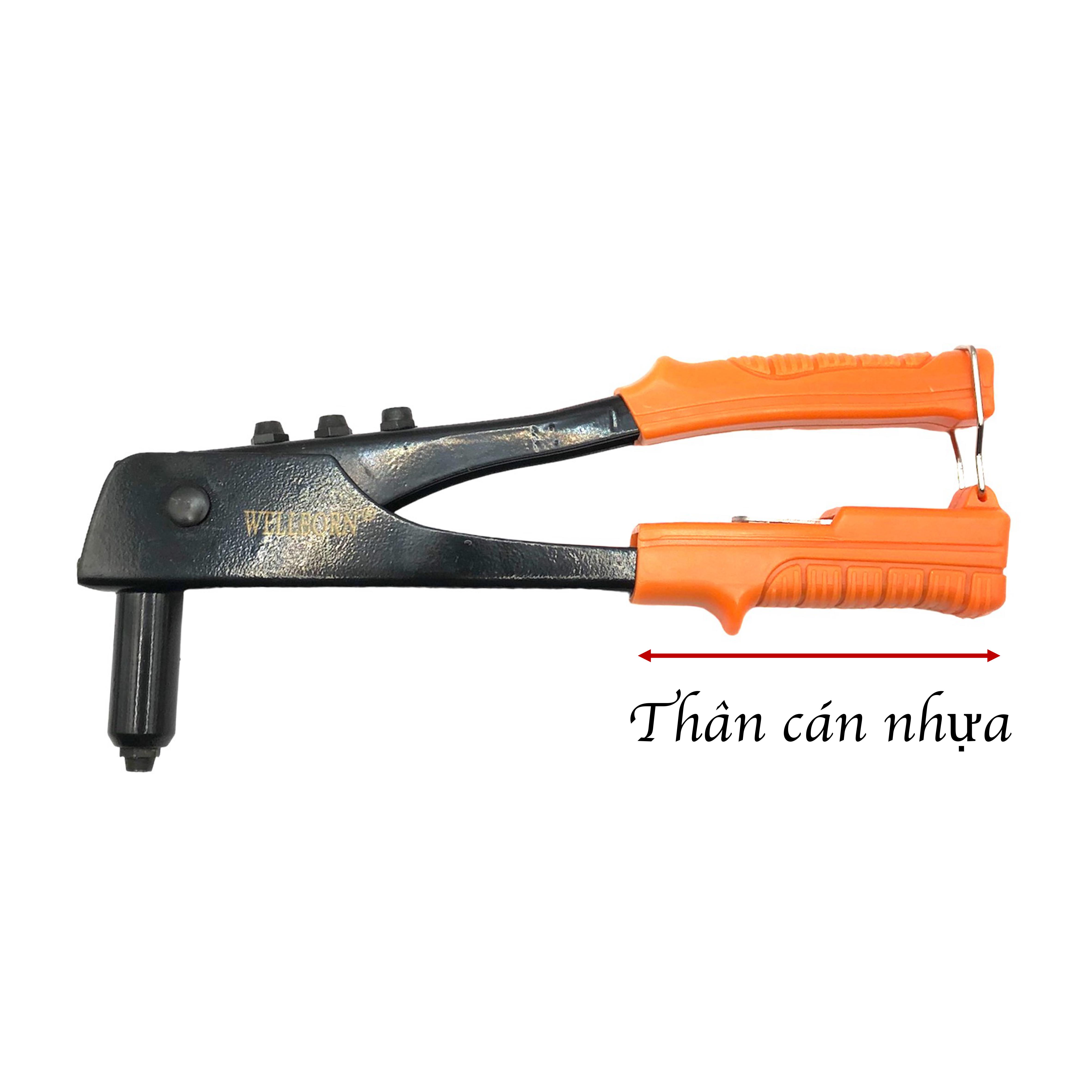 Kìm bắn đinh tán cầm tay - Kìm rút đinh sử dụng phổ biến trong sửa chữa và may mặc - Kích thước đầu đinh 2.4mm, 3.2mm, 4.0mm, 4.8mm