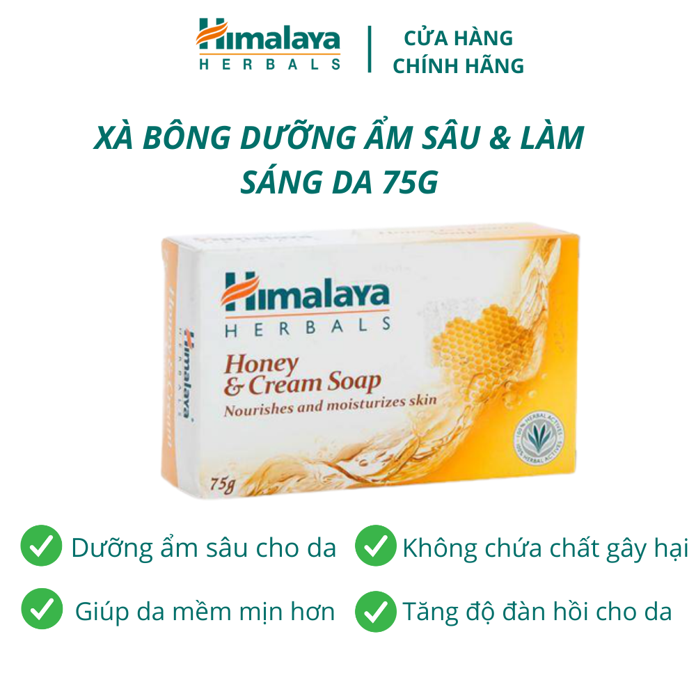 (HSD 11/2024) XÀ PHÒNG MẬT ONG NOURISHING CREAM &amp; HONEY SOAP