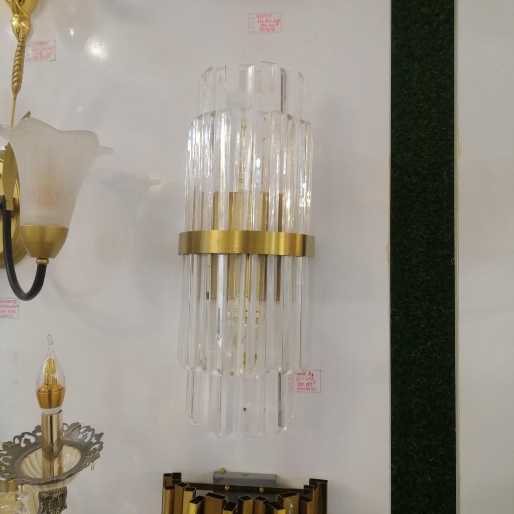 Đèn tường pha lê , Pha lê hai lớp trang trí siêu xinh