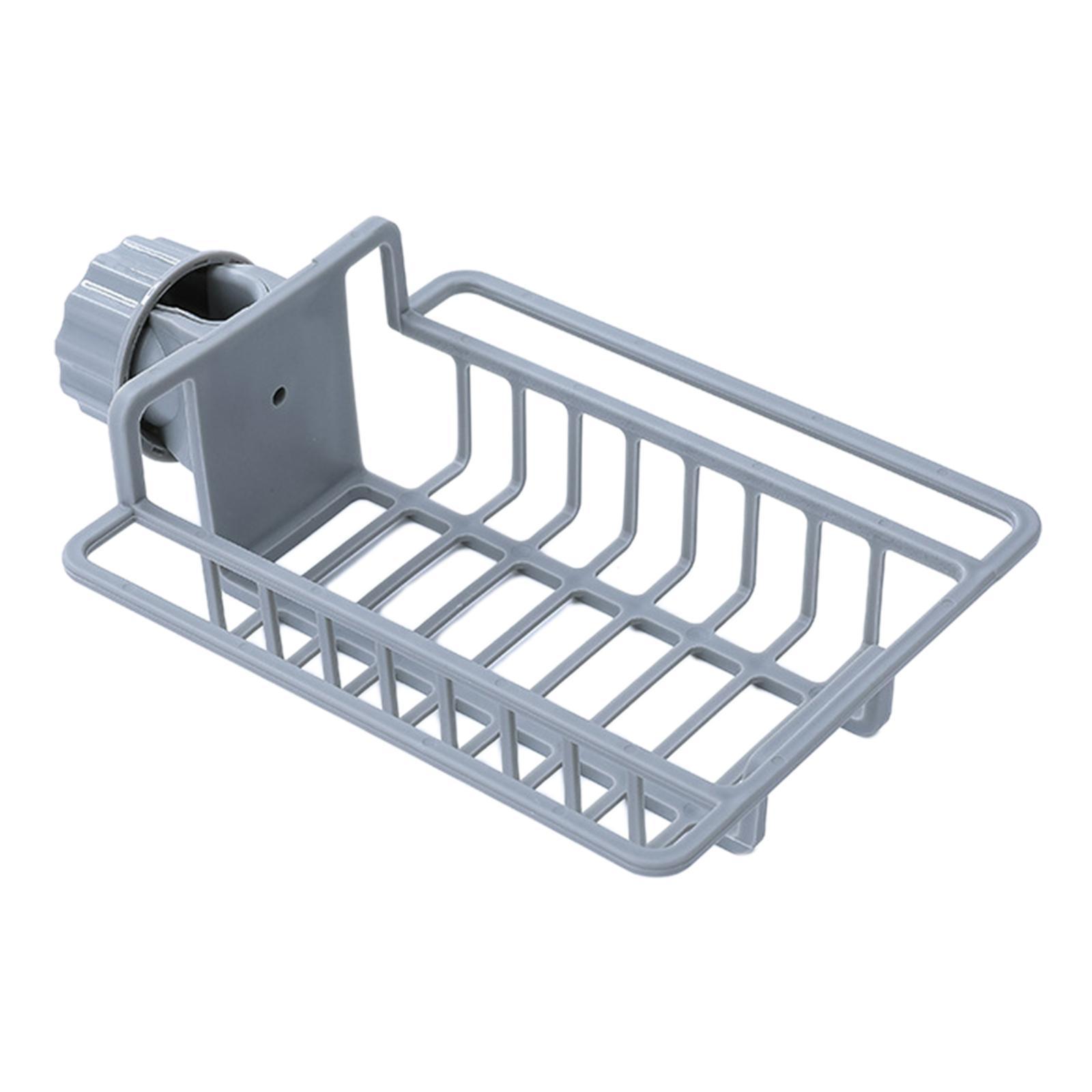 Multipurpose Sink Storage Rack Towel Holder Durable for Countertop Bathroom