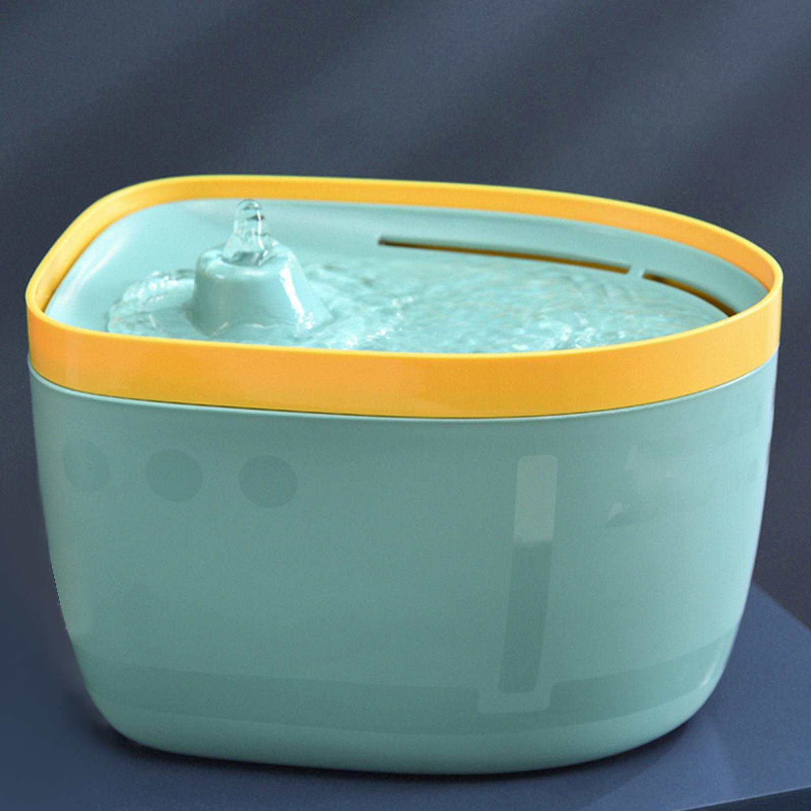 2.5L Water Fountain Drinking Dispenser Mute Pet Waterer USB