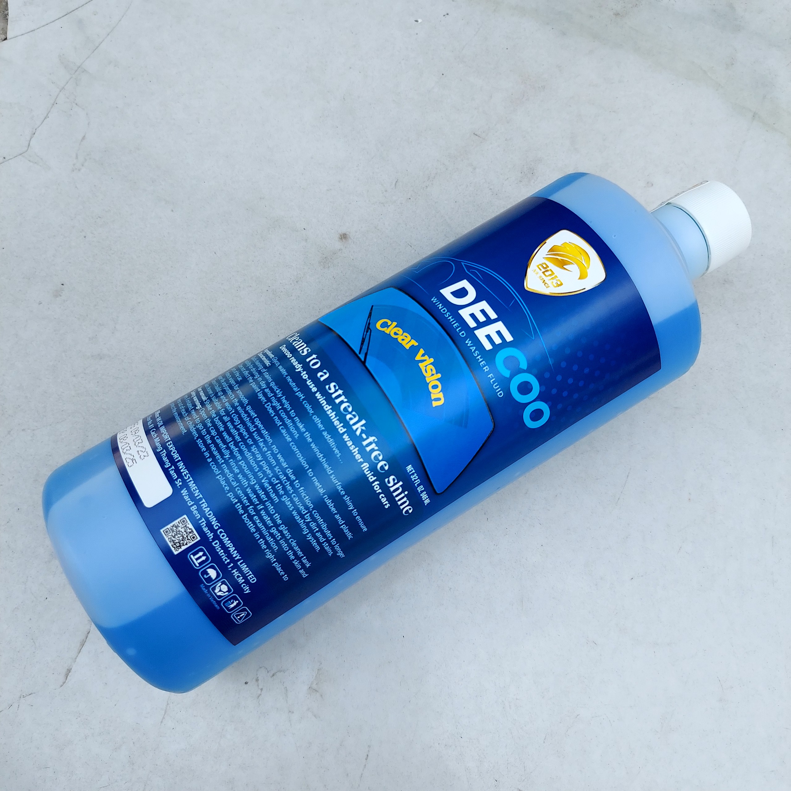 Nước rửa kính pha sẵn DEECOO Windshield washer fluid 1 lít