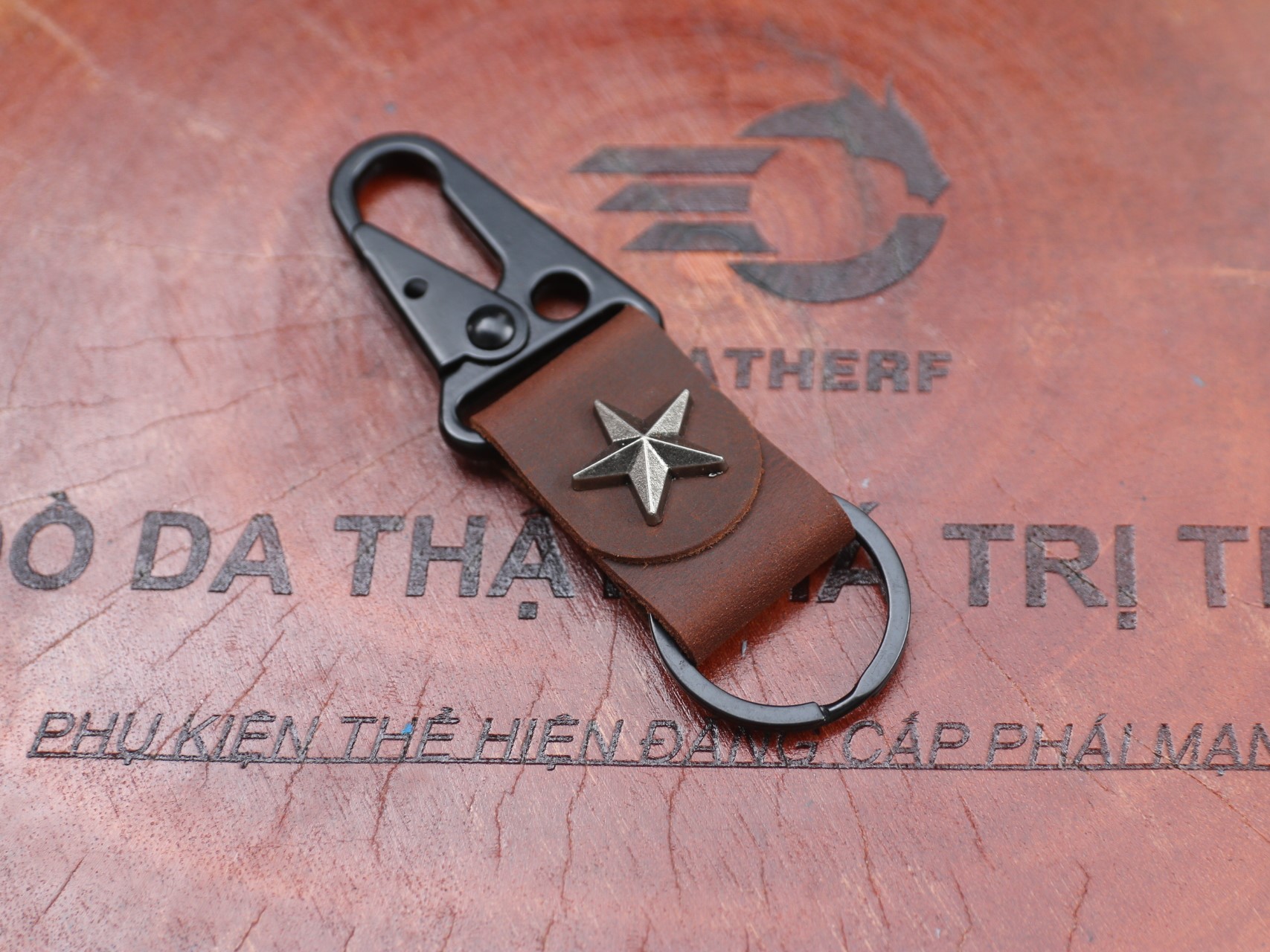 Móc Khóa Da Càng Cua Handmade Phong Cách