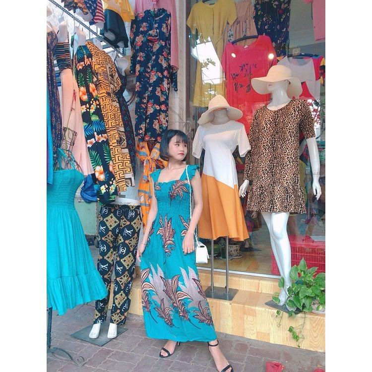 Đầm maxi cánh tiên