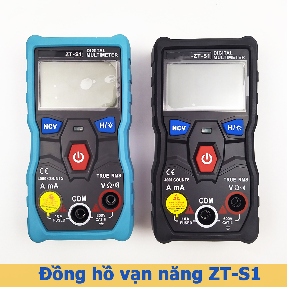 Đồng hồ vạn năng điện tử ZT-S1 đồng hồ đa năng kỹ thuật số màn hình LCD