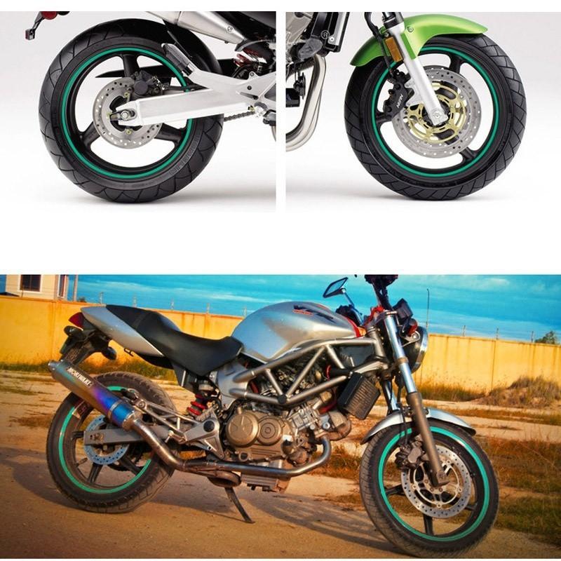 Miếng dán phản quang trang trí bánh xe 14 " 18 " cho xe hơi