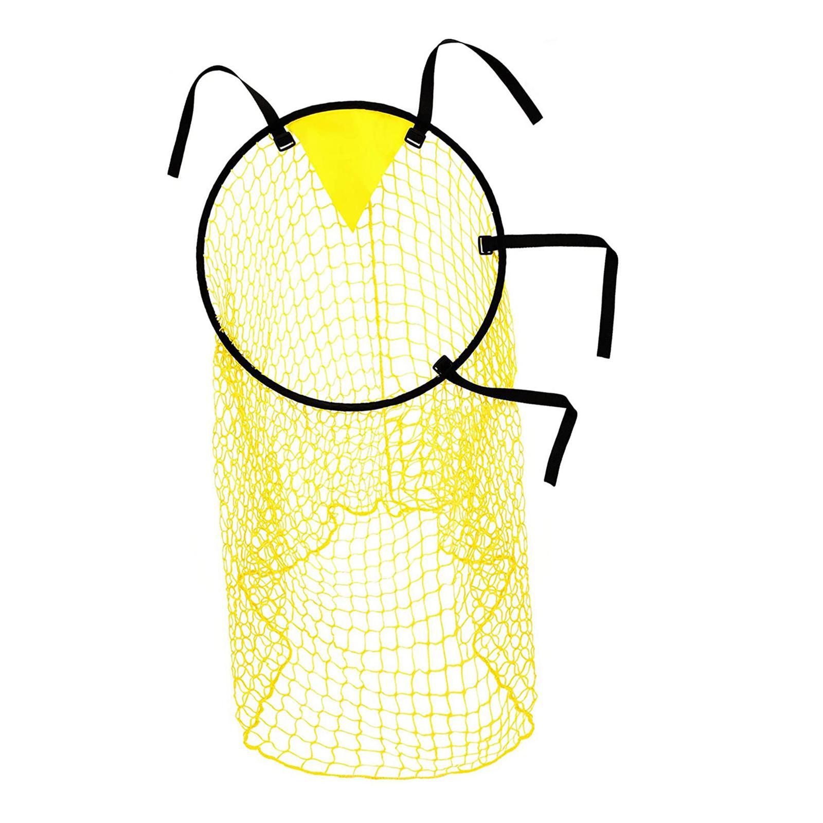 Football Training Net Folding Polypropylene Beginners Soccer Goal Target Net