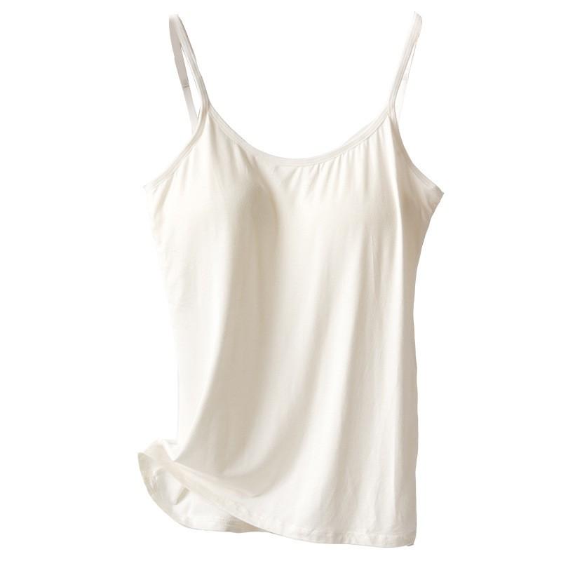 Áo lót hai dây thun cotton hàng cao cấp kèm mút ngực ANN-0023