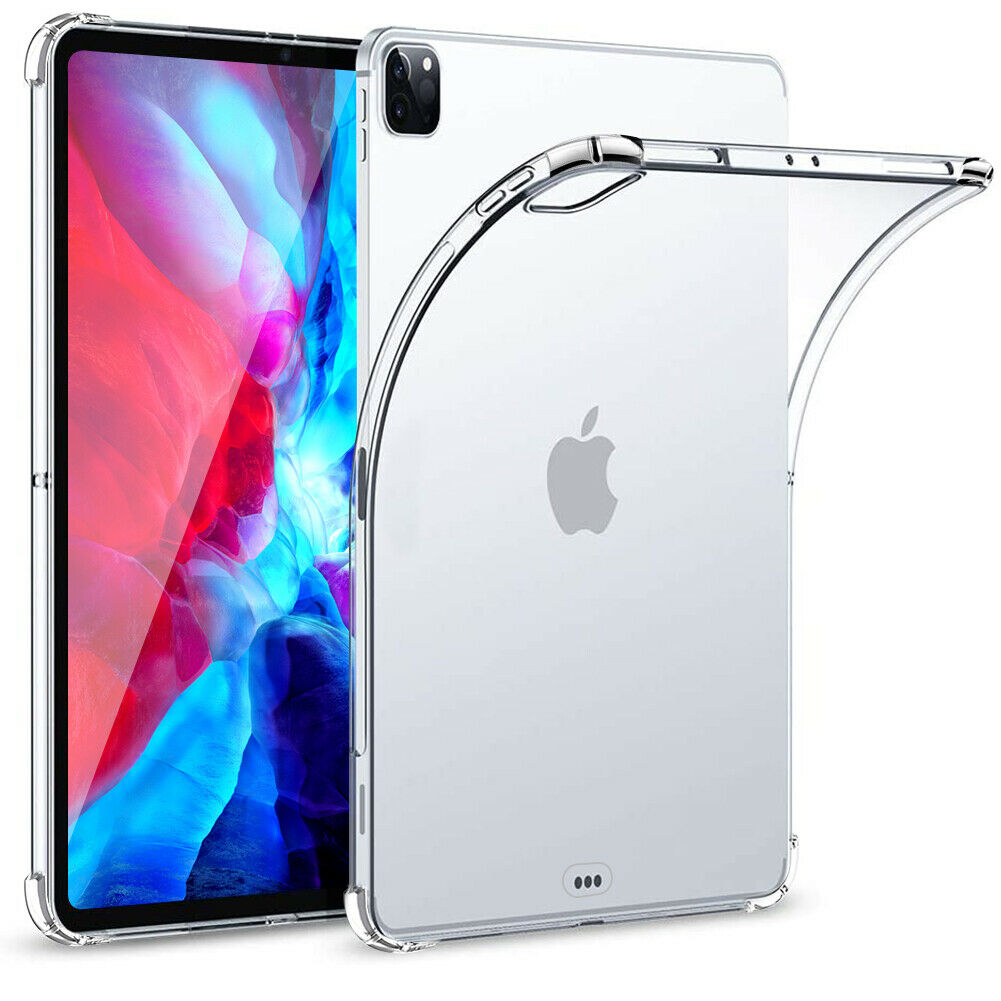 Ốp lưng silicone dẻo chống sốc Dada cho iPad Pro 11 inch 2018/ 2020 (Trong suốt) - Hàng chính hãng