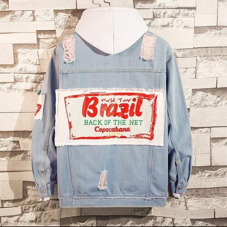 Áo khoác jean unisex nam nữ Áo Chất Store thiết kế cá tính áo khoác bò phong cách ulzzang chống nắng 5.0 AK05