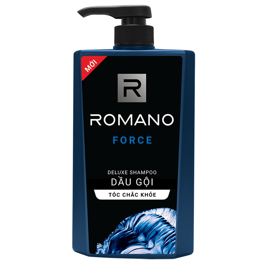 Dầu Gội Cao Cấp Cho Nam Romano Force (650g)