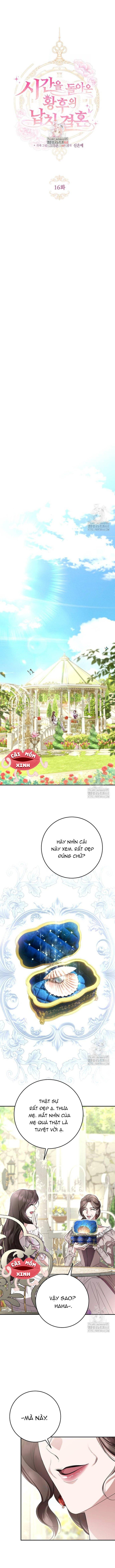 cuộc hôn nhân bị bắt cóc xuyên thời gian của hoàng hậu chapter 16 1