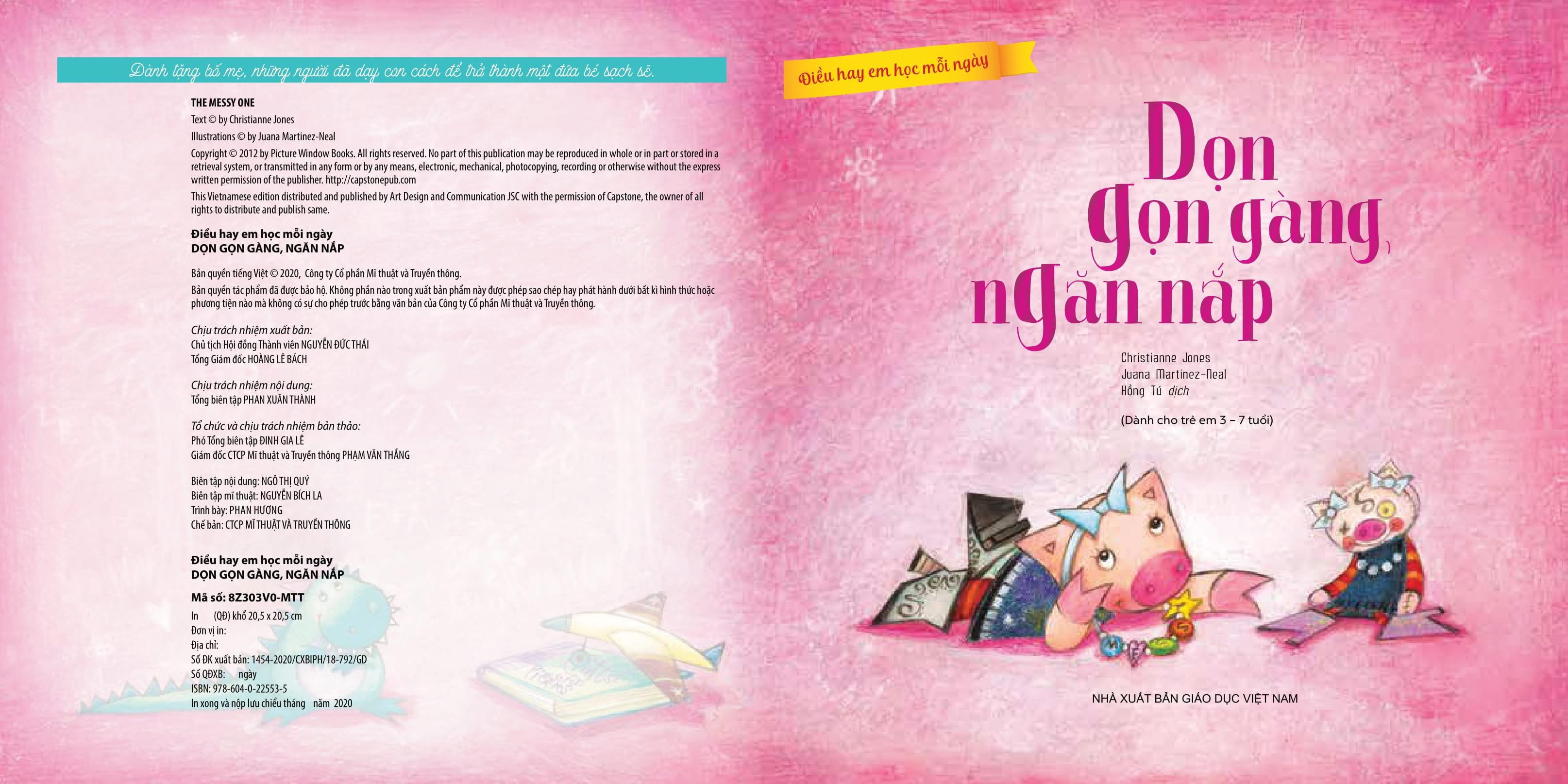 Điều Hay Em Học Mỗi Ngày - Dọn Gọn Gàng, Ngăn Nắp