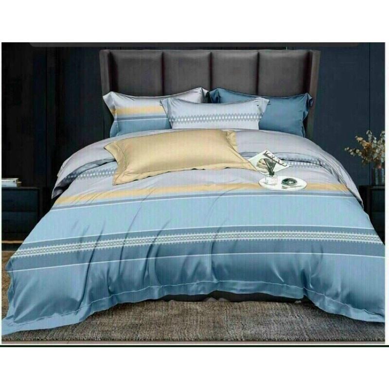 Chăn ga tencel 60s 100 mẫu 5 món nệm 5-27cm ÔM DÂY KHOÁ có 2mx2m