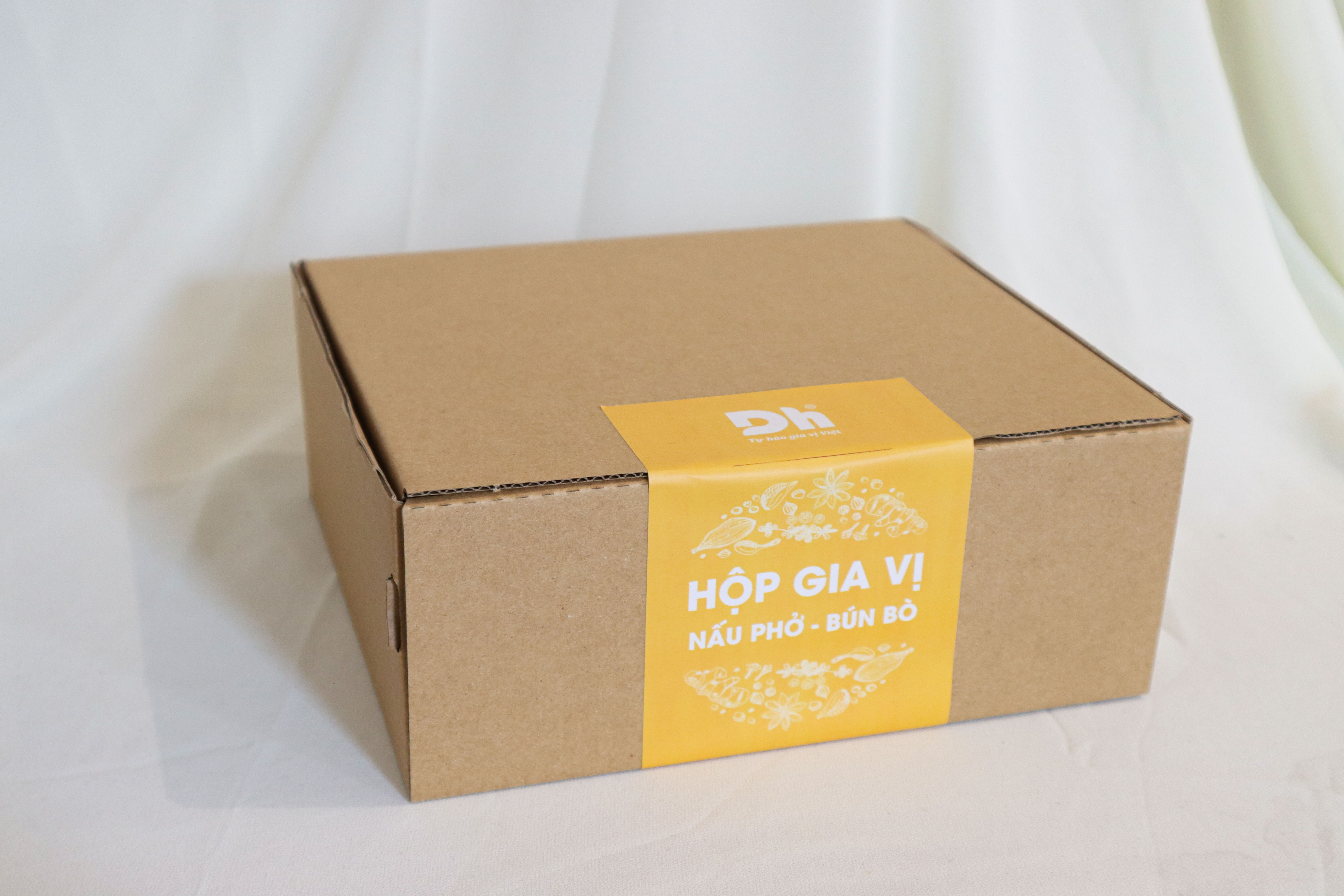 Hộp Gia Vị Nấu Phở - Bún Bò Dh Foods - Set 6 sản phẩm gia vị nấu phở và bún bò - gia vị Phở Bò Hà Nội, Phở Gà và Bún Bò Huế