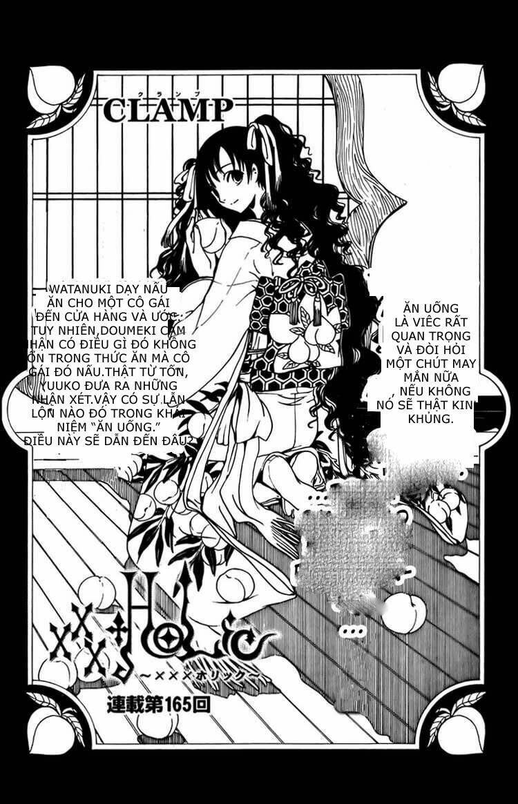 xxxholic - hành trình bí ẩn chapter 165 1