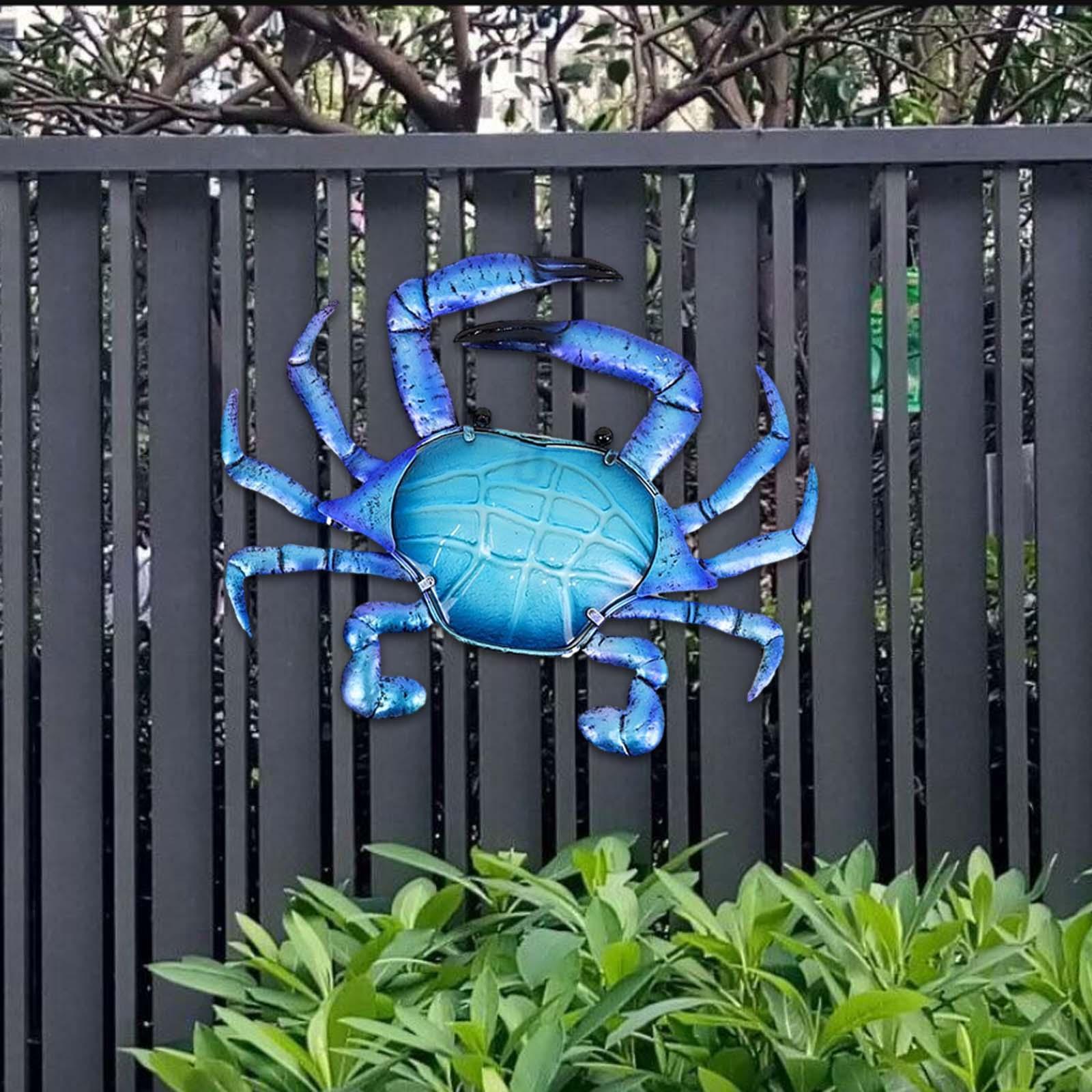 Creative Wall Sculpture Statue Collectible Figurine Craft Wall Metal Ornament Hanging for Kitchen Home Yard Porch Decor
