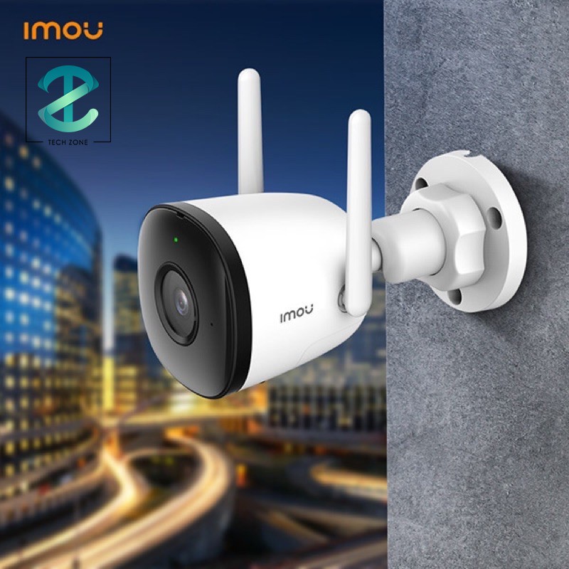 Camera ngoài trời IMOU F22P, F22FP chống nước, phát hiện chuyển động - Hàng chính hãng