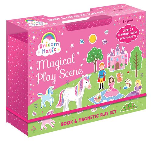 Unicorn Magic - Book &amp; Magnetic Play Set