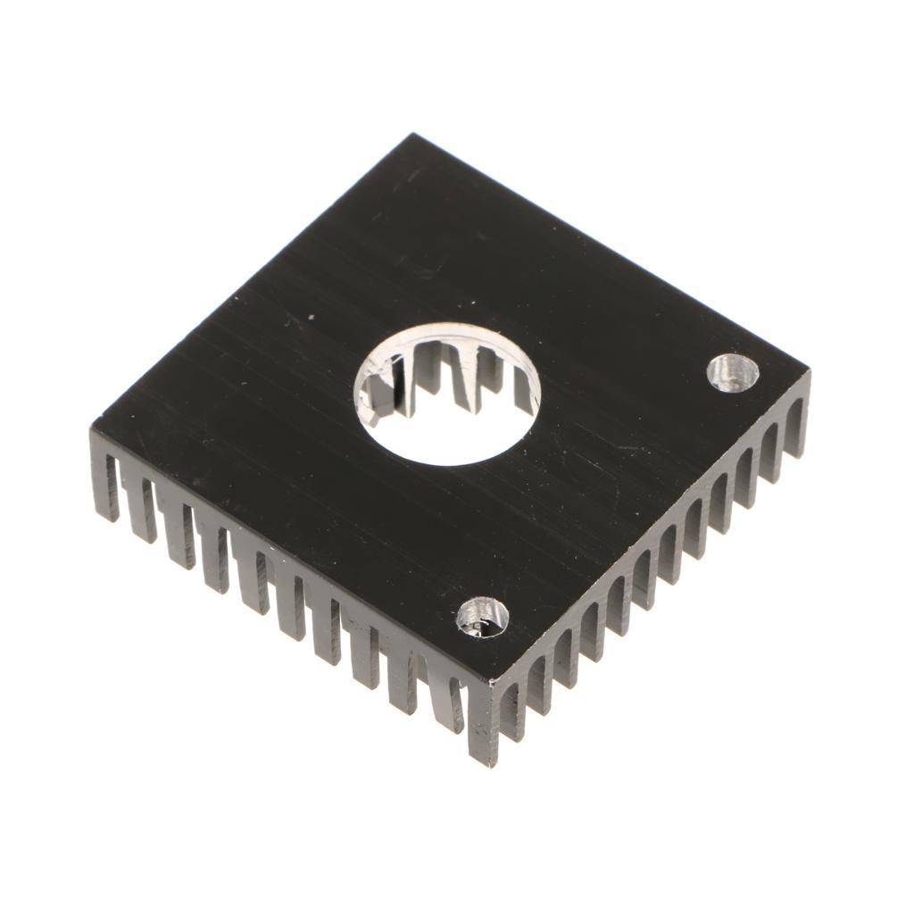 4- Nema17 Stepper Motor 40mm + Extruder Heat Sink Block for 3D Printers