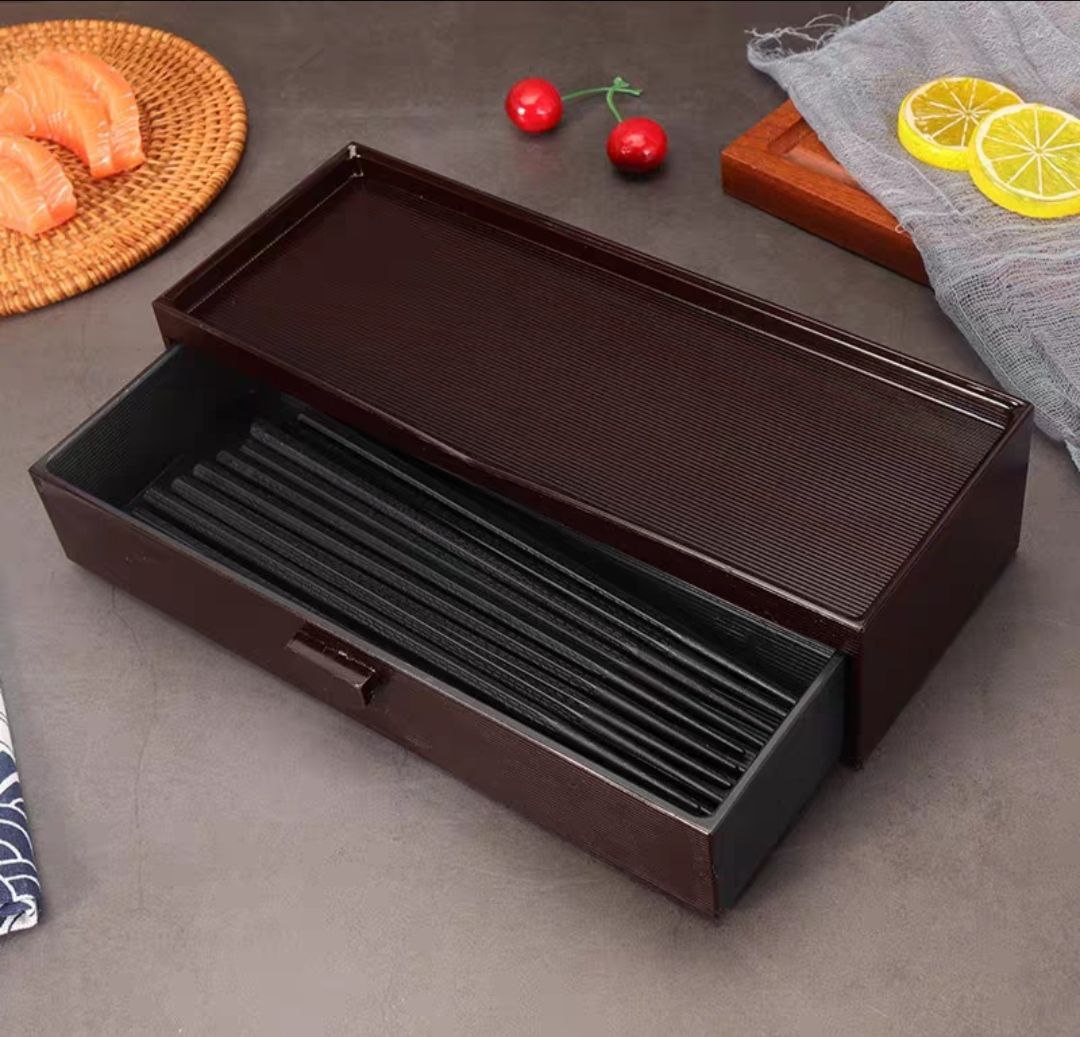HỘP ĐỰNG ĐŨA LUXURY 2 IN 1 CÓ NGĂN KÉO – THIẾT KẾ SANG TRỌNG &amp; TIỆN LỢI