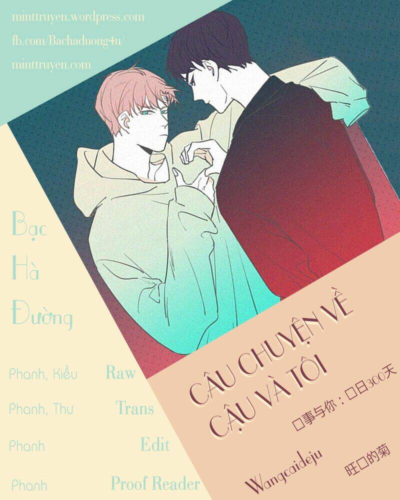 câu chuyện về cậu và tôi chapter 50 50